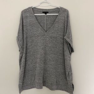 Banana republic short sleeve “poncho-like” sweater